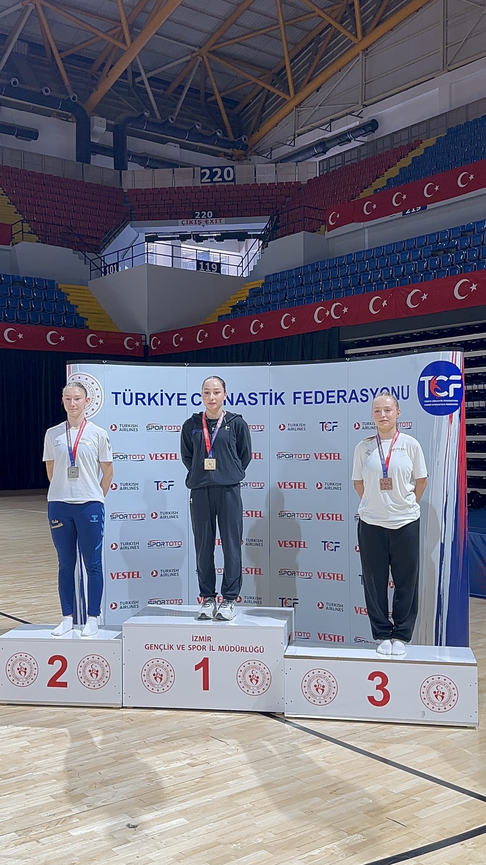 KONYA’NIN CİMNASTİKTEKİ GURURU IKONIUM CİMNASTİK’TEN LİVA NUR YALÇIN TÜRKİYE ŞAMPİYONU OLDU
