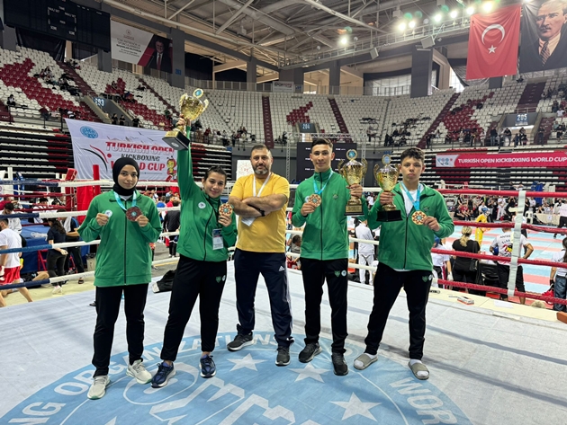 MERAMLI SPORCULARDAN DÜNYA KUPASI'NDA 3 ALTIN, 1 BRONZ MADALYA