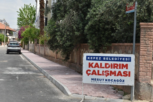 Kepez’den 51 kilometrelik güvenli kaldırım hamlesi 