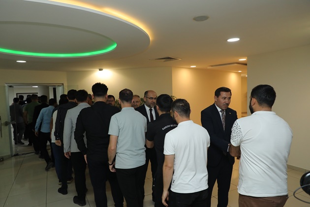 BAŞKAN KILCA, MESAİ ARKADAŞLARIYLA BAYRAMLAŞTI