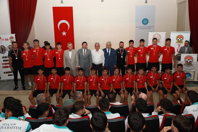 KARATAY’DA SPORA YATIRIM, ONUR ÖDÜLÜYLE TAÇLANDI