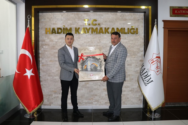 Kaymakamımıza Veda Ziyareti
