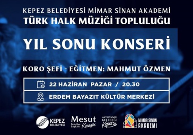 Anadolu’nun ezgileri Kepez’de