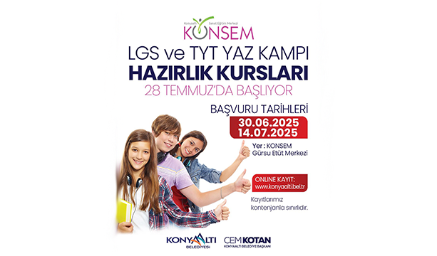 LGS ve TYT hazırlık kursları başlıyor