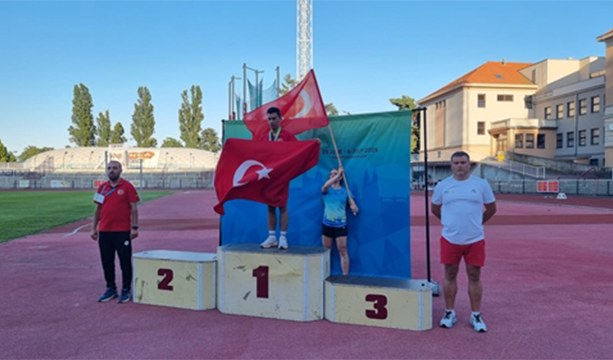 MERAM’IN ALTIN ÇOCUĞU AVRUPA ŞAMPİYONU