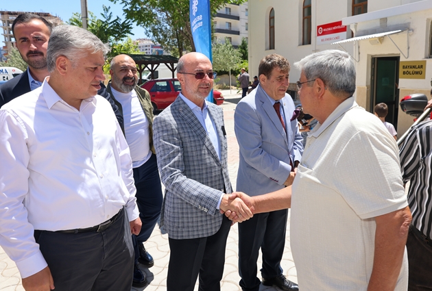BAŞKAN PEKYATIRMACI KILINÇARSLAN MAHALLESİ  SAKİNLERİYLE BULUŞTU