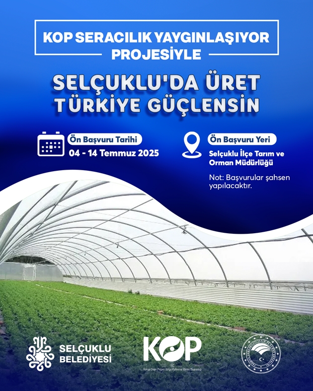 KOP SERACILIK YAYGINLAŞIYOR PROJESİ’NE BAŞVURULAR BAŞLADI 