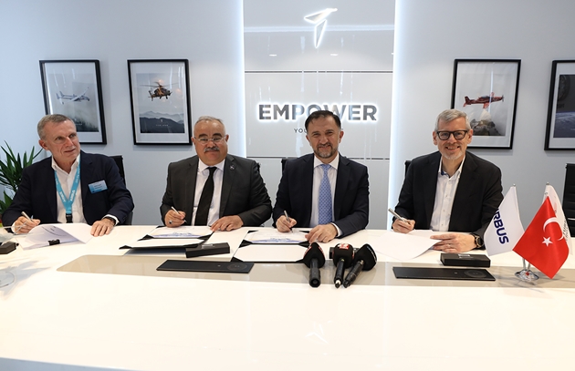 TUSAŞ, AIRBUS ile Üretim Anlaşması İmzaladı