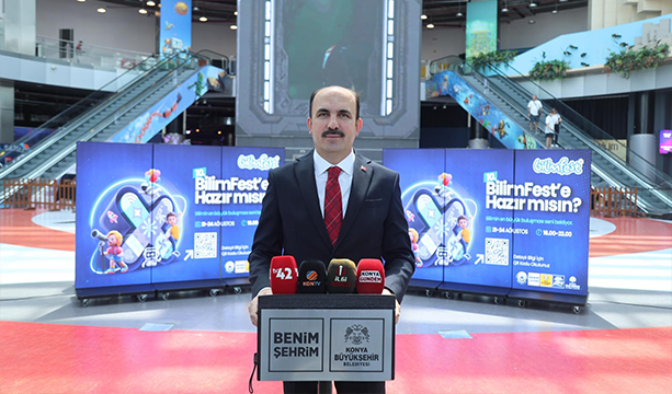 BAŞKAN ALTAY TÜM TÜRKİYE’Yİ 10. KONYA BİLİM FESTİVALİ’NE DAVET ETTİ