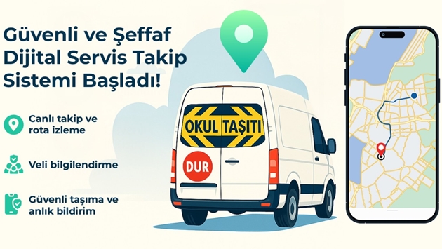 Taşımalı Eğitimde Güvenli ve Şeffaf Takip Sistemi Başladı