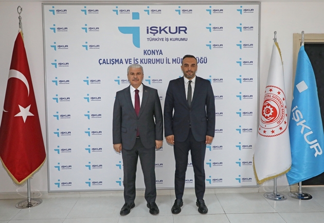 Konya Valimiz Sayın İbrahim Akın Konya Çalışma ve İş Kurumu İl Müdürlüğünü ziyaret etti.