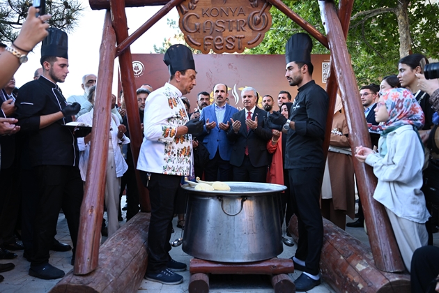 3. KONYA GASTRONOMİ FESTİVALİ BÜYÜK BİR COŞKUYLA BAŞLADI