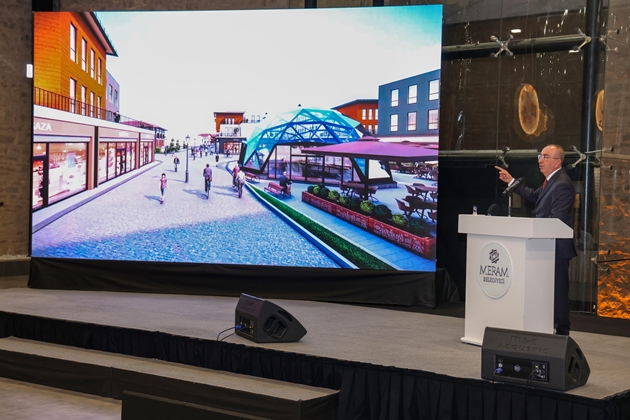 BAŞKAN KAVUŞ, MERAM’IN BÜYÜK DÖNÜŞÜMÜNÜ ANLATTI 