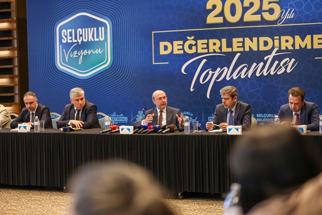 BAŞKAN PEKYATIRMACI 2025 YILINDA SELÇUKLU VİZYONUYLA  HAYATA GEÇEN HİZMETLERİ ANLATTI