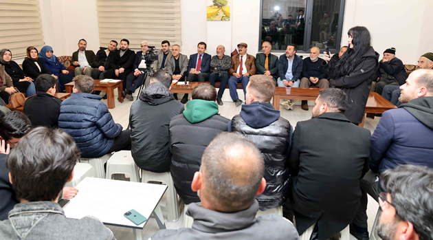 AK PARTİ KARATAY’DA MAHALLE BULUŞMALARI DEVAM EDİYOR 