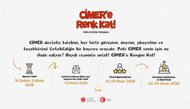 CİMER’den Ödüllü Resim Yarışması