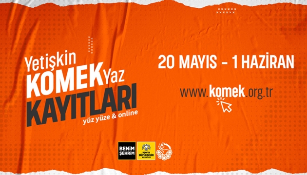 KOMEK’TE YAZ DÖNEMİ KAYIT HEYECANI BAŞLADI